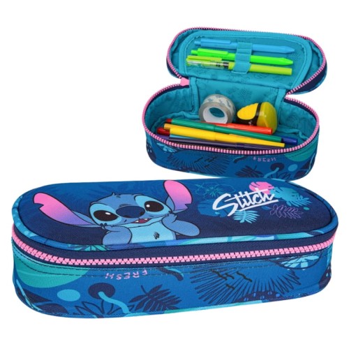 Coolpack Campus Пенал Однокомірний З Кришкою Без Обладнання Disney Stitch
