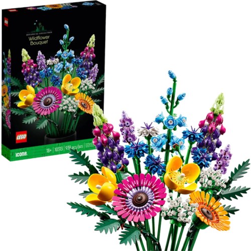 Lego Icons Колекція Ботанічна Букет Полевих Квітів Набір 10313 939 Ел.