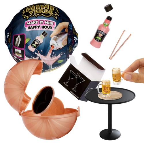 Mini Всесвіт Mga: Зроби його Міні Щаслива Година Міні Напої Куля-сюрприз 21+