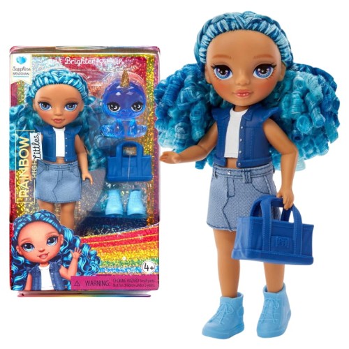 Rainbow High Littles Міні Лялька Сапфір Брэдшоу Молодша Сестра