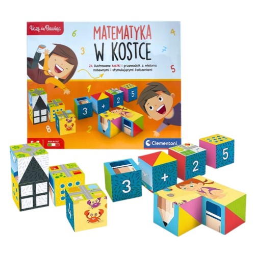 Clementoni Я Вчуся Граючи Математика В Кубику Освітня Гра 5+