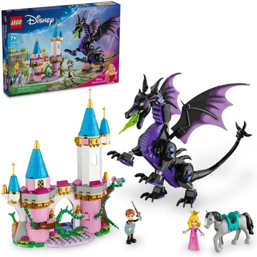 LEGO Disney Спляча Красуня Діаболіна Як Дракон Набір Цеглинок 43240 583 Ел. 7+