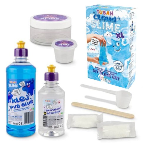 Тубан Хмарний Слім XL Набір DIY Для Самостійного Приготування Слім Глутків Хмарка