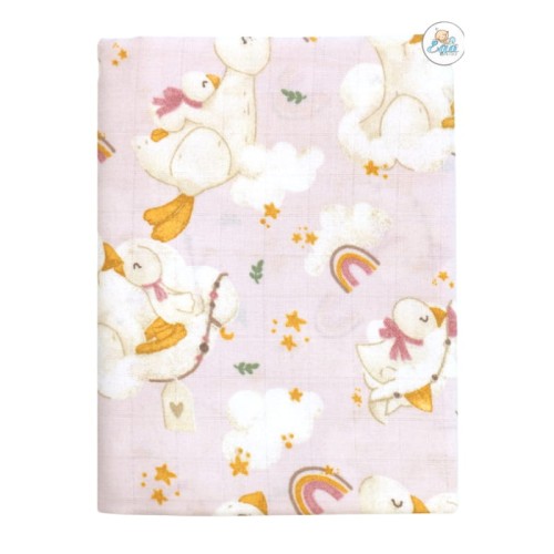Ega Kids Пелюшка Плед Обгортка Муслінова 120x120 см Каченя