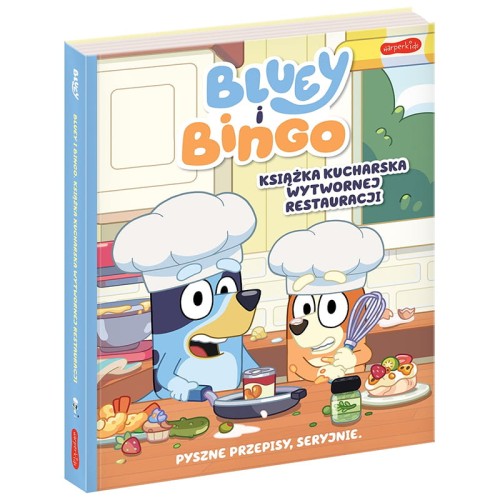 Bluey I Bingo Książka Kucharska Wytwornej Restauracji Książka Dla Dzieci