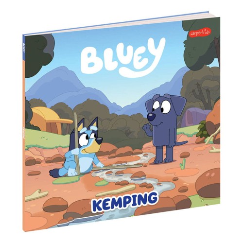 Bluey. Kemping. Moja Czytanka Książka Dla Dzieci