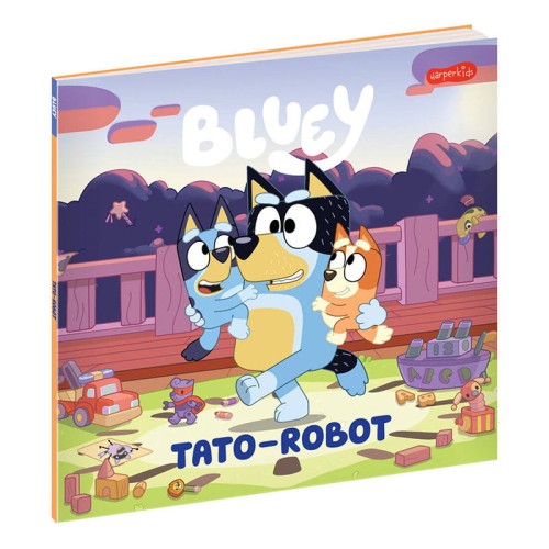 Bluey. Tato-Robot. Moja Czytanka Książka Dla Dzieci