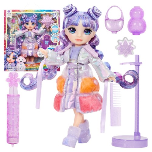 Rainbow High Winter Wonderland Lalka Violet Willow + Akcesoria