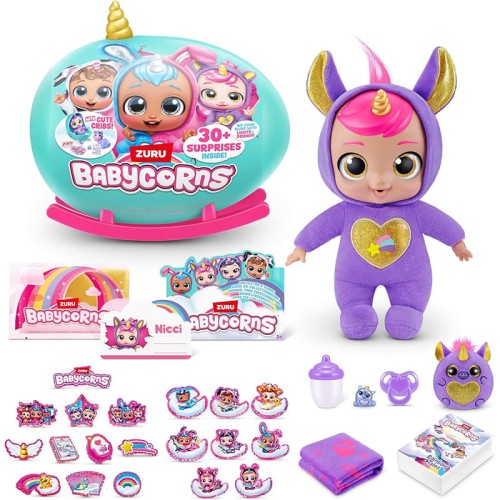 Zuru Babycorns Duży Pluszowy Bobas Lalka Niespodzianka W Przebraniu Zwierzątka