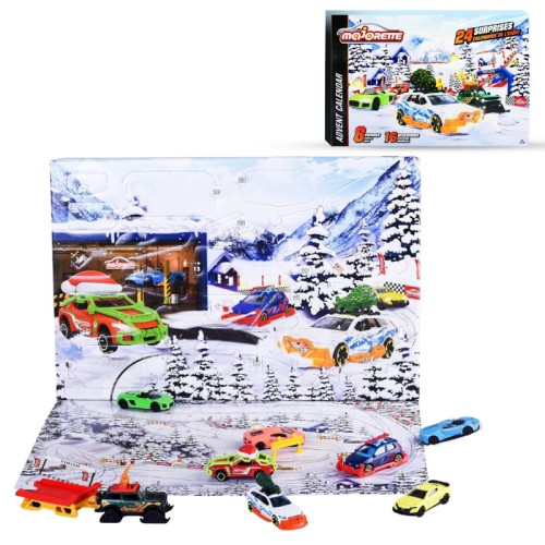 Majorette Pojazdy Samochody Resoraki Kalendarz Adwentowy 5+