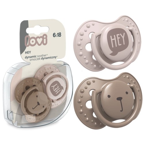 LOVI СМУШКА ЗАСПОКІЙЛИВА СМУШКИ HEY 6-18 м 2шт.