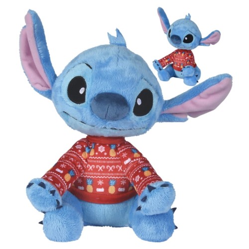 Disney Lilo I Stitch Maskotka Świąteczna Pluszak Stitch 25 cm