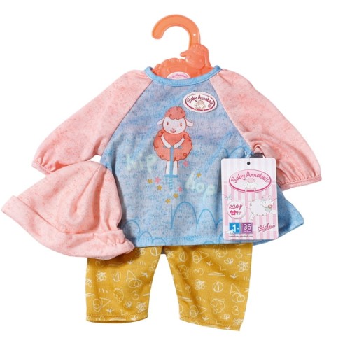 Baby Annabell Зручний Одяг Для Ляльки Комплект Легінси Блузка Шапка