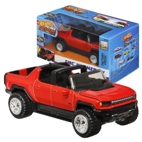 Hot Wheels Pull-Back Speeders Авто В Коробці З Приводом GMC Hummer EV