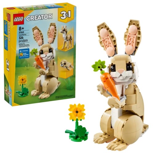 Lego Creator Zestaw Uroczy Króliczek Lama Foka Klocki 3w1 326 el. 8+