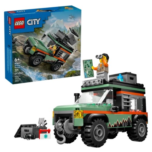Lego City Zestaw Górska Ciężarówka Terenowa 4x4 221 El. 6+