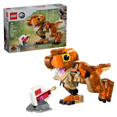 Lego Jurassic World Zestaw Tyranozaur Mały 317 El. 7+