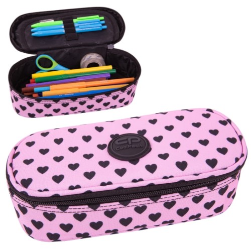 Coolpack Campus Piórnik Jednokomorowy Z Klapką Bez Wyposażenia Pink Marshmallow