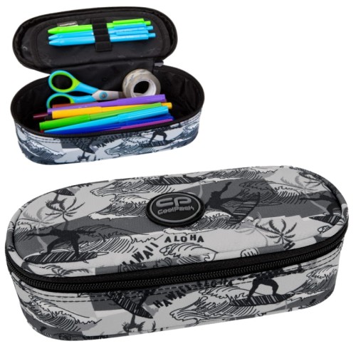 Coolpack Campus Piórnik Jednokomorowy Z Klapką Bez Wyposażenia Sand Surf