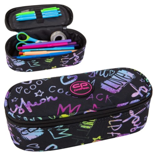 Coolpack Campus Piórnik Jednokomorowy Z Klapką Bez Wyposażenia Shine Bright