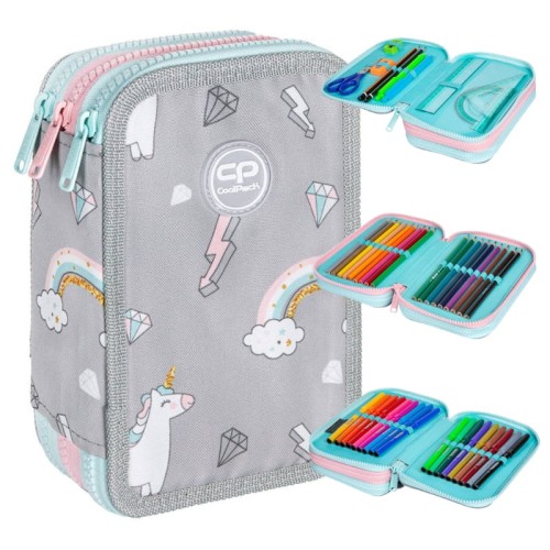 Coolpack Jumper 3 Piórnik Z Wyposażeniem Trzykomorowy Sweet Dreams