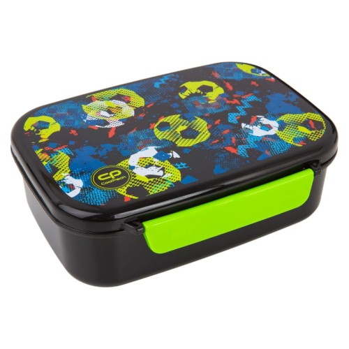 Coolpack FoodyX Śniadaniówka Lunchbox Z Przegródką Football Blue