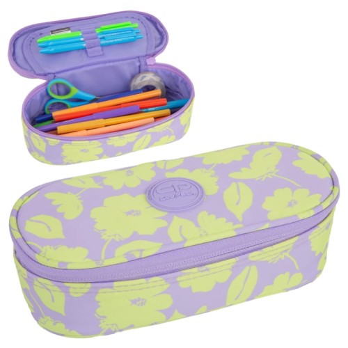 Coolpack Campus Piórnik Jednokomorowy Z Klapką Bez Wyposażenia Flores Lila