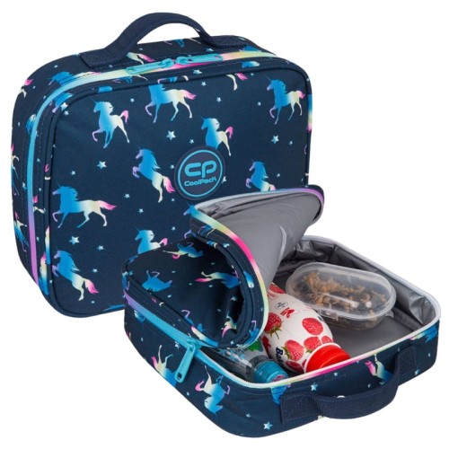 Coolpack Cooler Bag Śniadaniówka Termiczna Lunchbox Blue Unicorn
