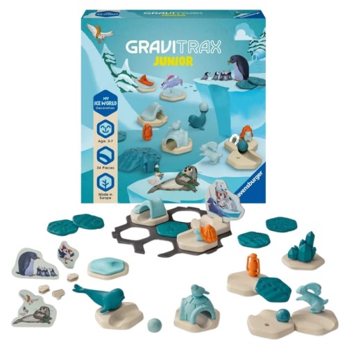 Ravensburger Gravitrax Junior Zestaw Uzupełniający Lodowy Świat 3+