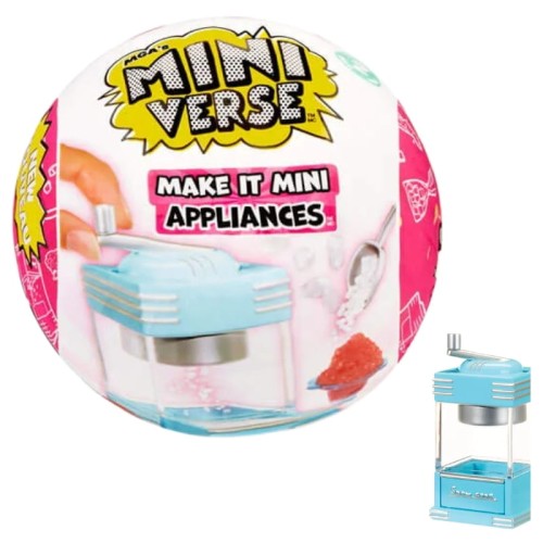 Miniverse Make It Mini Appliances Kula Urządzenie AGD Kruszarka Do Lodu