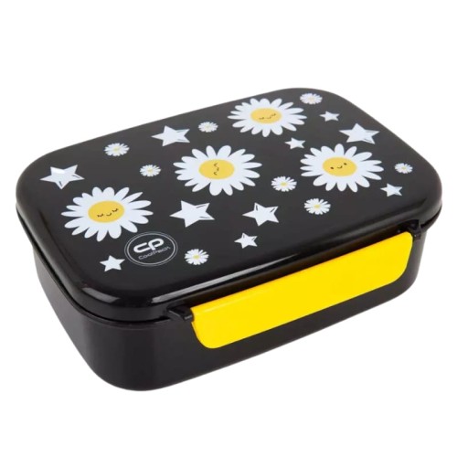 Coolpack FoodyX Śniadaniówka Lunchbox Z Przegródką Daisy Black