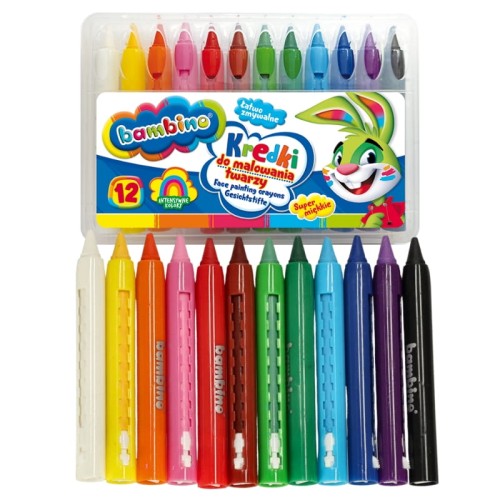 Бамбіно Фарби Для Малювання Обличчя Для Дітей 12 Кольорів