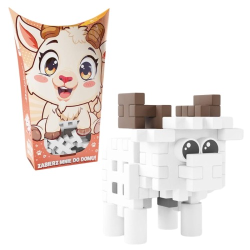 Marioinex Блоки Міні Вафлі Маленькі Тварини Конструкційні Кишенькові Pocket Pets Козел Козлик 35 Ел. 3+