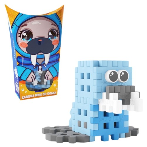 Marioinex Конструктор Міні Вафлі Маленькі Тварини Кишенькові Pocket Pets Морж 25 ел. 3+