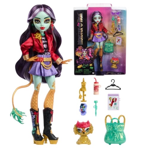 Monster High Jinafire Long Лялька Модна Основна + Аксесуари