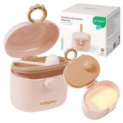 Babyono Переносний Контейнер Для Молока В Порошку Закуски 240мл