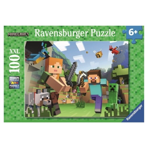Пазл Ravensburger Minecraft Велика складачка XXL 100 елементів 6+