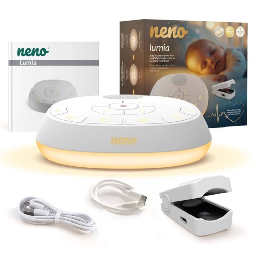 Neno Lumia Світлова Музыкальна Іграшка З Нічною Лампочкою І Записуючим Сенсором Серцебиття Дитини