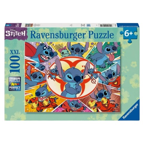 Пазли Ravensburger Disney Stitch Великі Пазли XXL 100 Елементів 6+