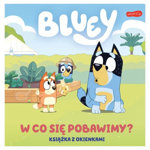 HarperKids Bluey В Що Пограти? Книга З Віконцями Книжечка Для Дітей