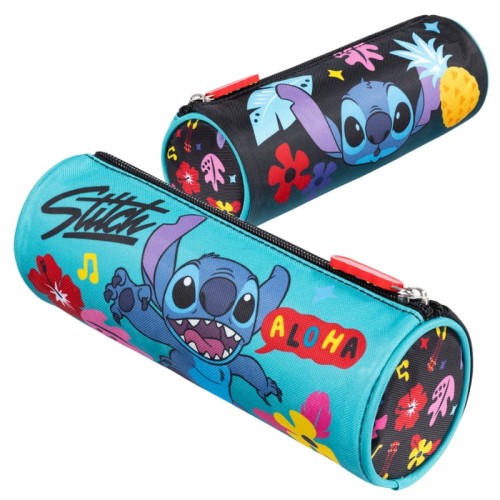St. Majewski Канцелярський пенал Туба Однокамерний Чохол для канцелярських приладів Stitch Mint Aloha