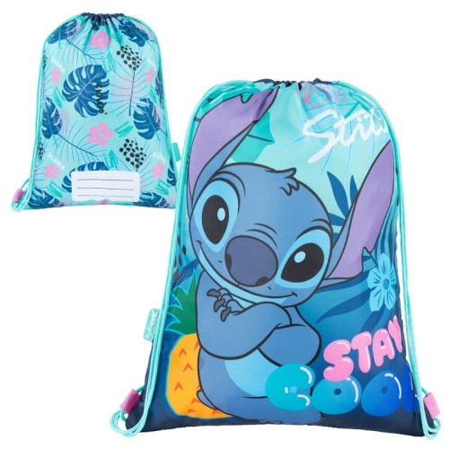 St. Majewski Спортивний Шкільний Мішок для Взуття для Школи та Басейну Тренування Stitch Stay Cool