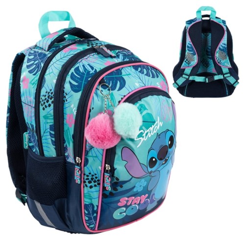 Стіл Майевський Рюкзак Шкільний Молодіжний Великий Чотирикамерний Stitch Stay Cool