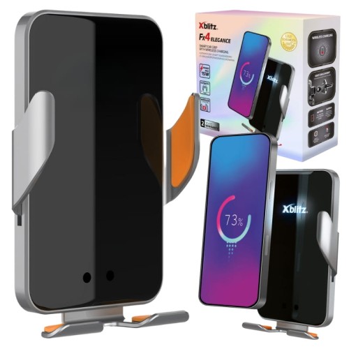 Xblitz Автоматичний автомобільний кронштейн з функцією бездротової зарядки FX4 Elegance