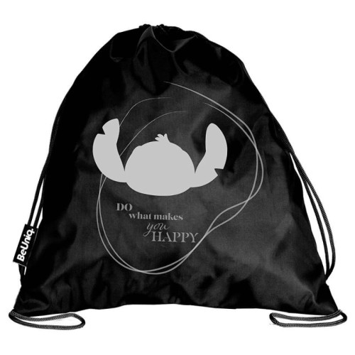 PASO Сумка для спортивного взуття Гімнастична Makes You Happy Stitch BeUniq