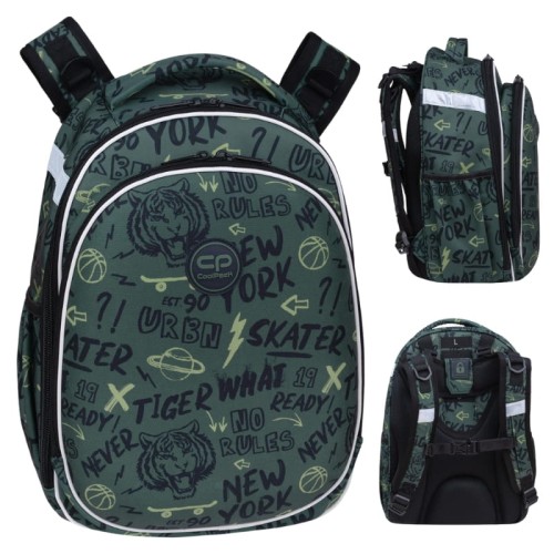 Coolpack Turtle Рюкзак Шкільний Жорсткий Тигр 16л