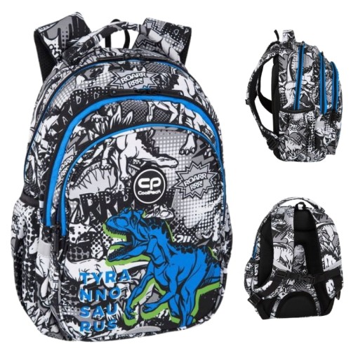 CoolPack Jerry Рюкзак Шкільний Молодіжний Т-Rex 3-камерний