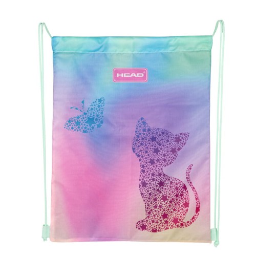 Astra Head Сумка Шкільна Для Взуття Для Тренувань WF Басейн Спортивна Гімнастична До Школи Kitty Ombre
