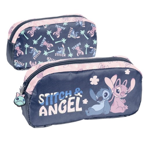 Пасо Пенал Туба Однокомірний Без Обладнання Disney Stitch і Angel