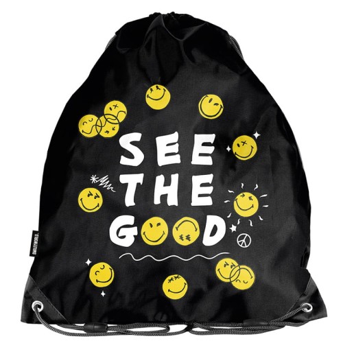 PASO Мішок Для Взуття Спортивний Гімнастичний Smiley World See The Good